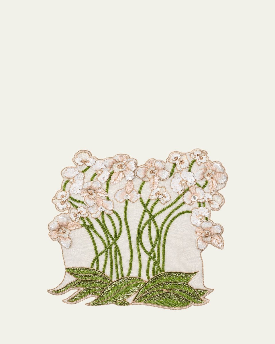Orchid Beaded Placemat